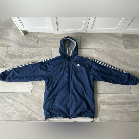 Vintage adidas reversible wind breaker - Picture 1 of 5